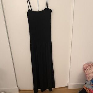 rag & bone Black Strappy Maxi Dress